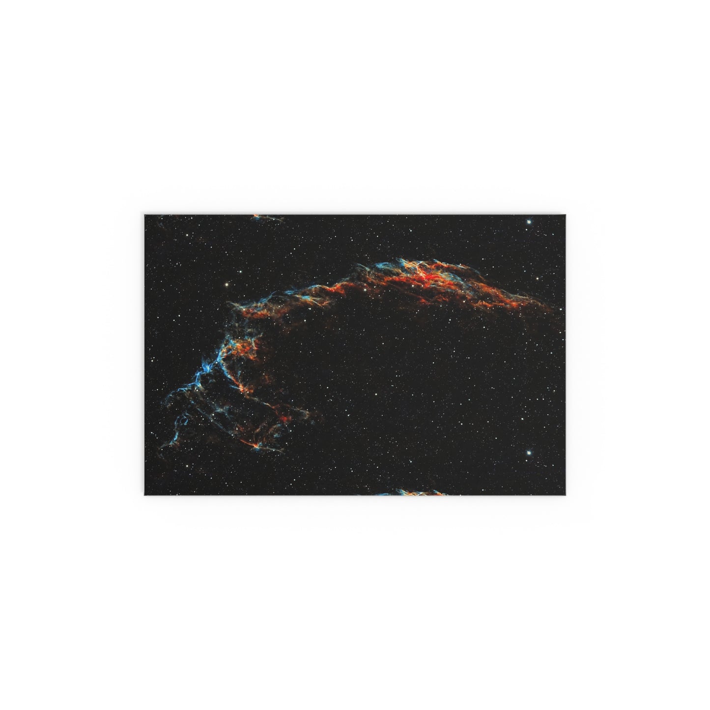 Indoor and Outdoor Silk Poster - The Eastern Veil NGC 6992 by AstronoBoa