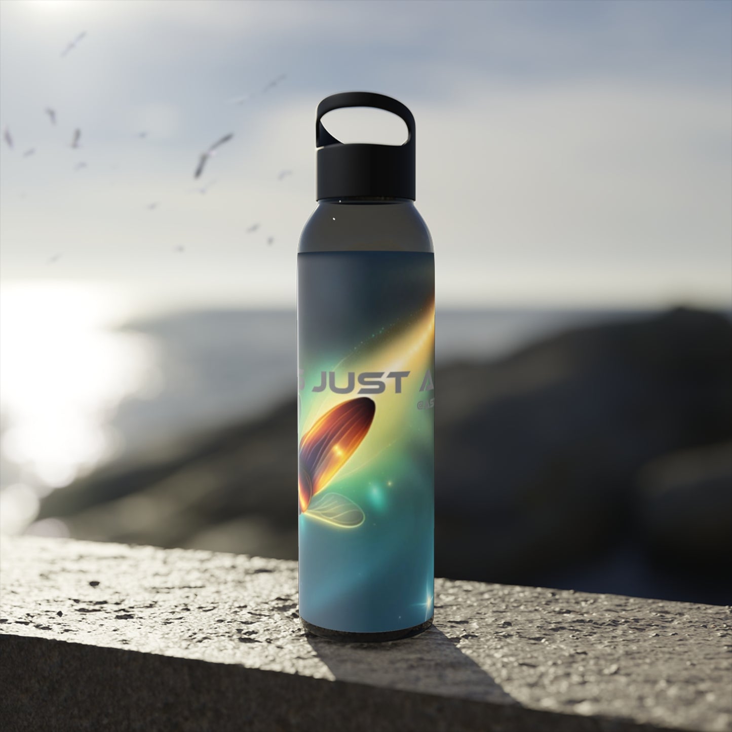 Water Bottle - Bug Astronomy Quote Design