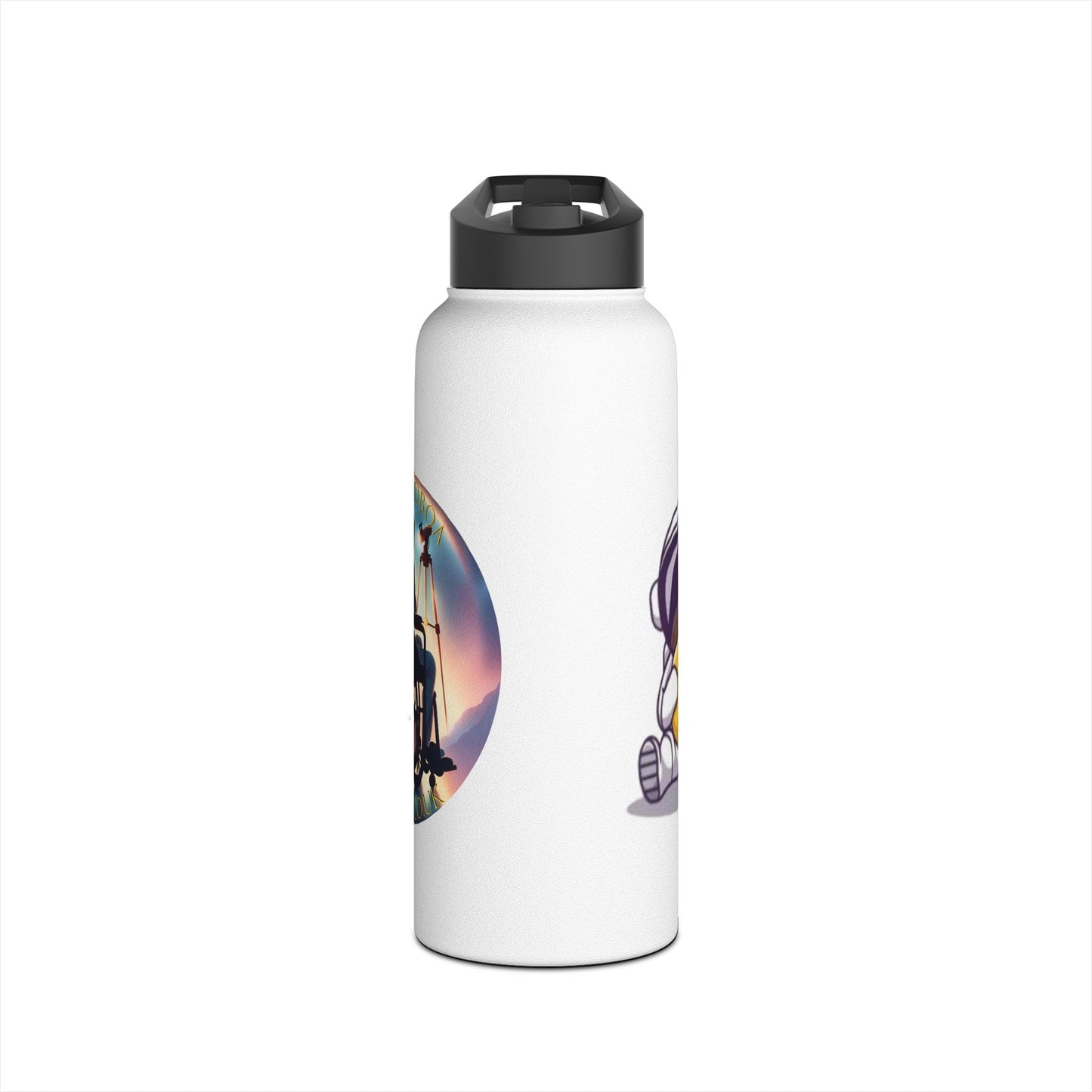 Water Bottle - Astronaut Celestial Journey Astronoboa Design