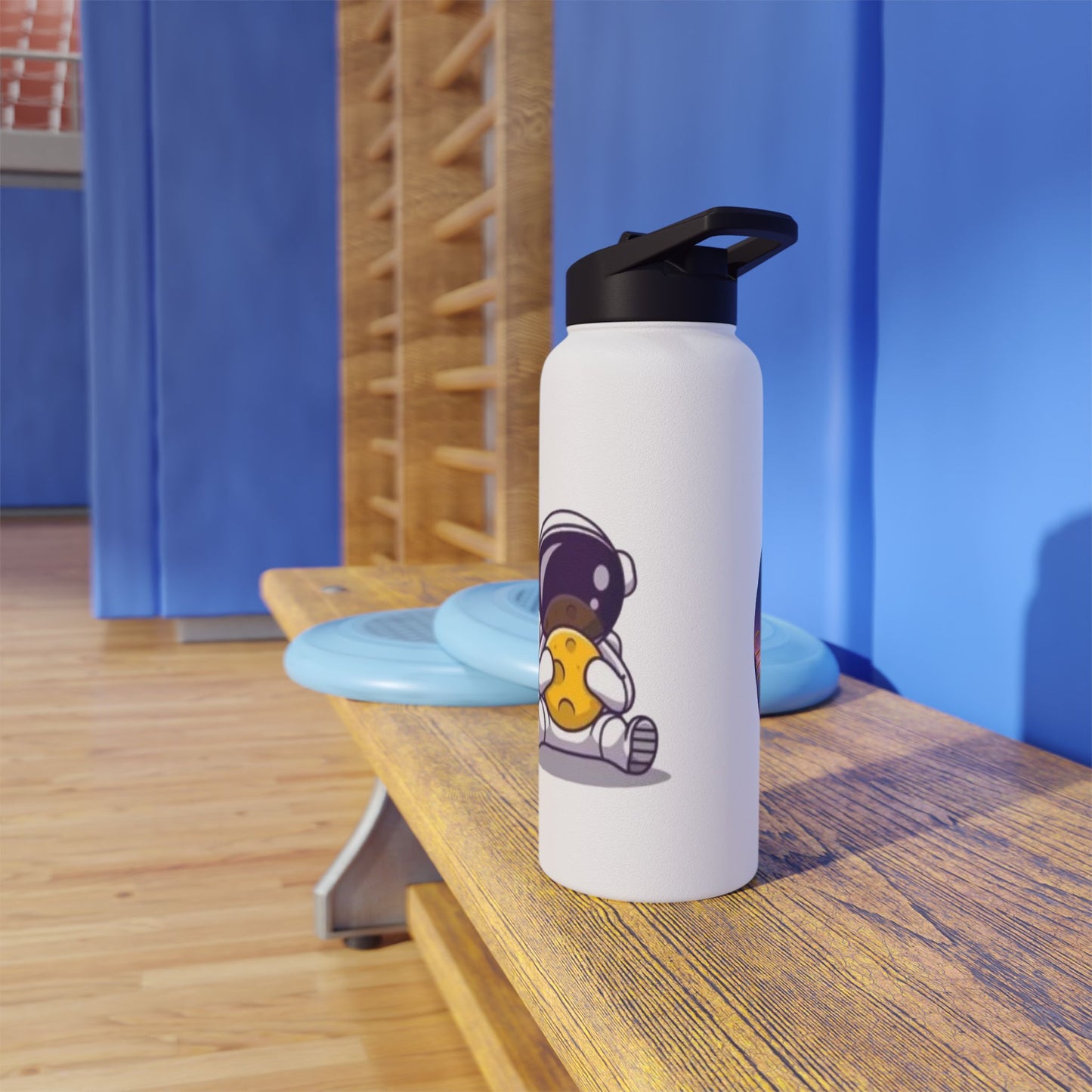 Water Bottle - Astronaut Celestial Journey Astronoboa Design
