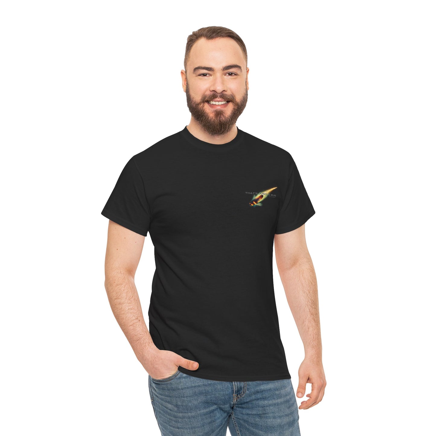 Unisex Heavy Cotton Tee 'That's just a bug'