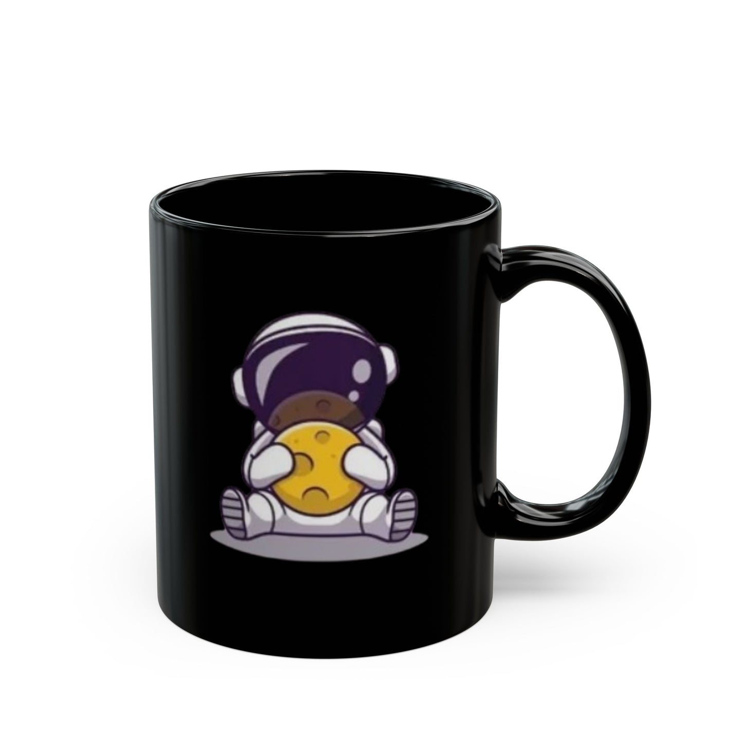 Black Mug Astronaut(11oz, 15oz)