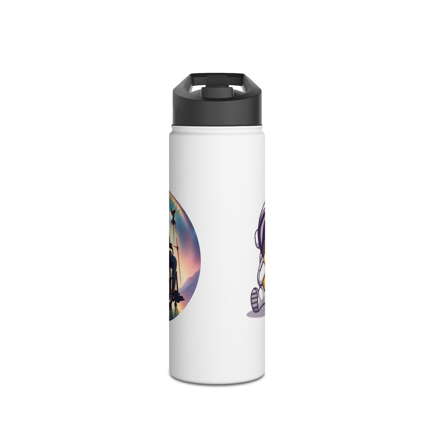 Water Bottle - Astronaut Celestial Journey Astronoboa Design