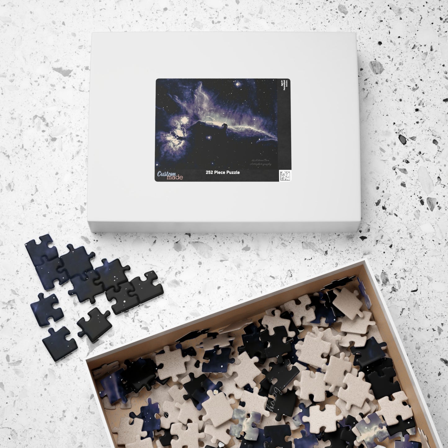 Puzzle Horsehea Nebula(110, 252, 520, 1014-piece)