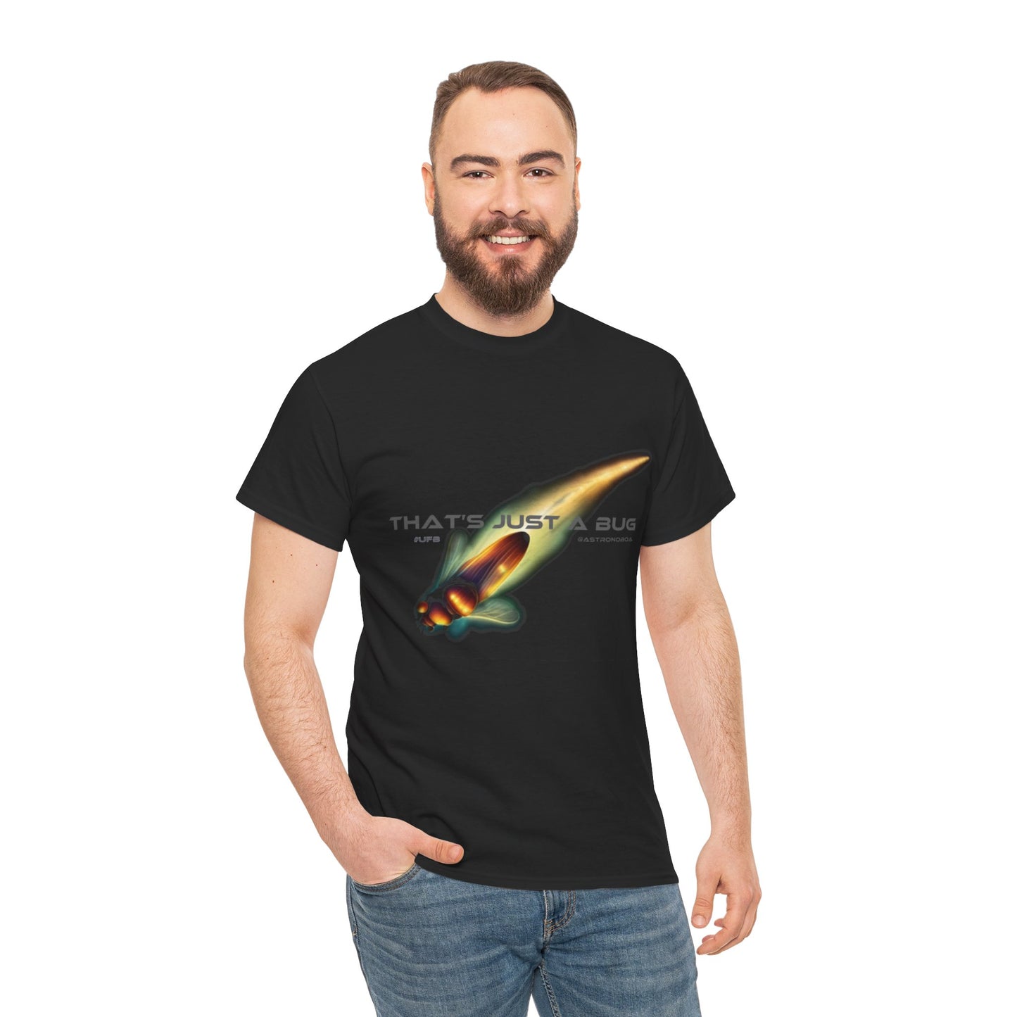 Unisex Heavy Cotton Tee 'That's just a bug'