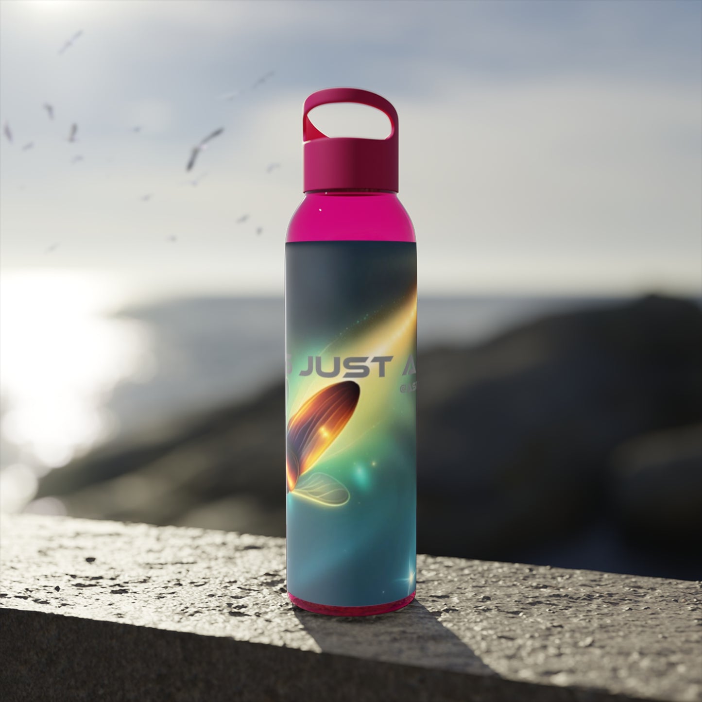 Water Bottle - Bug Astronomy Quote Design