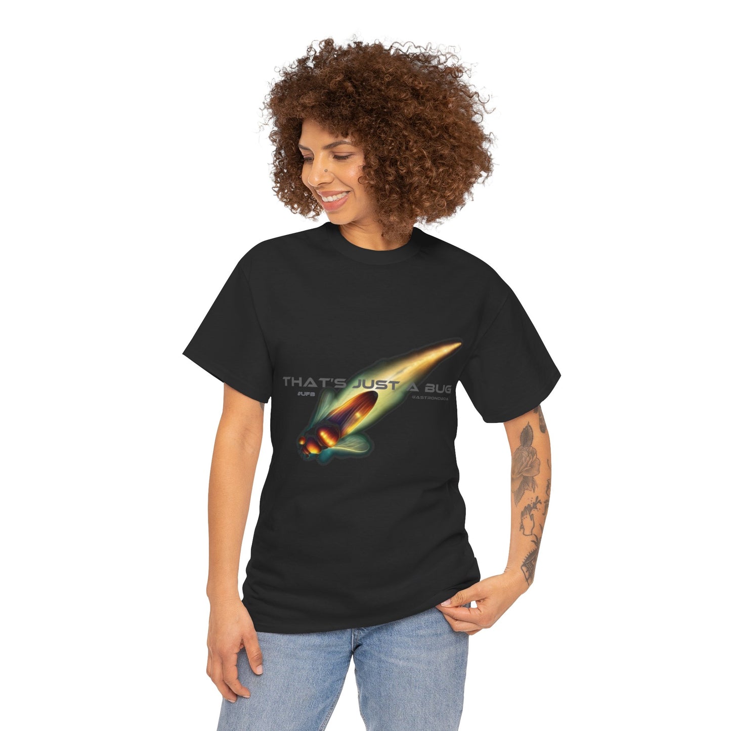 Unisex Heavy Cotton Tee 'That's just a bug'