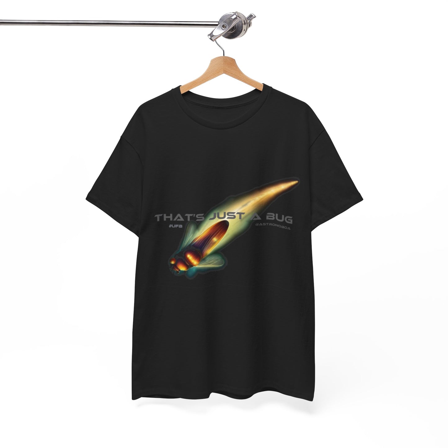 Unisex Heavy Cotton Tee 'That's just a bug'