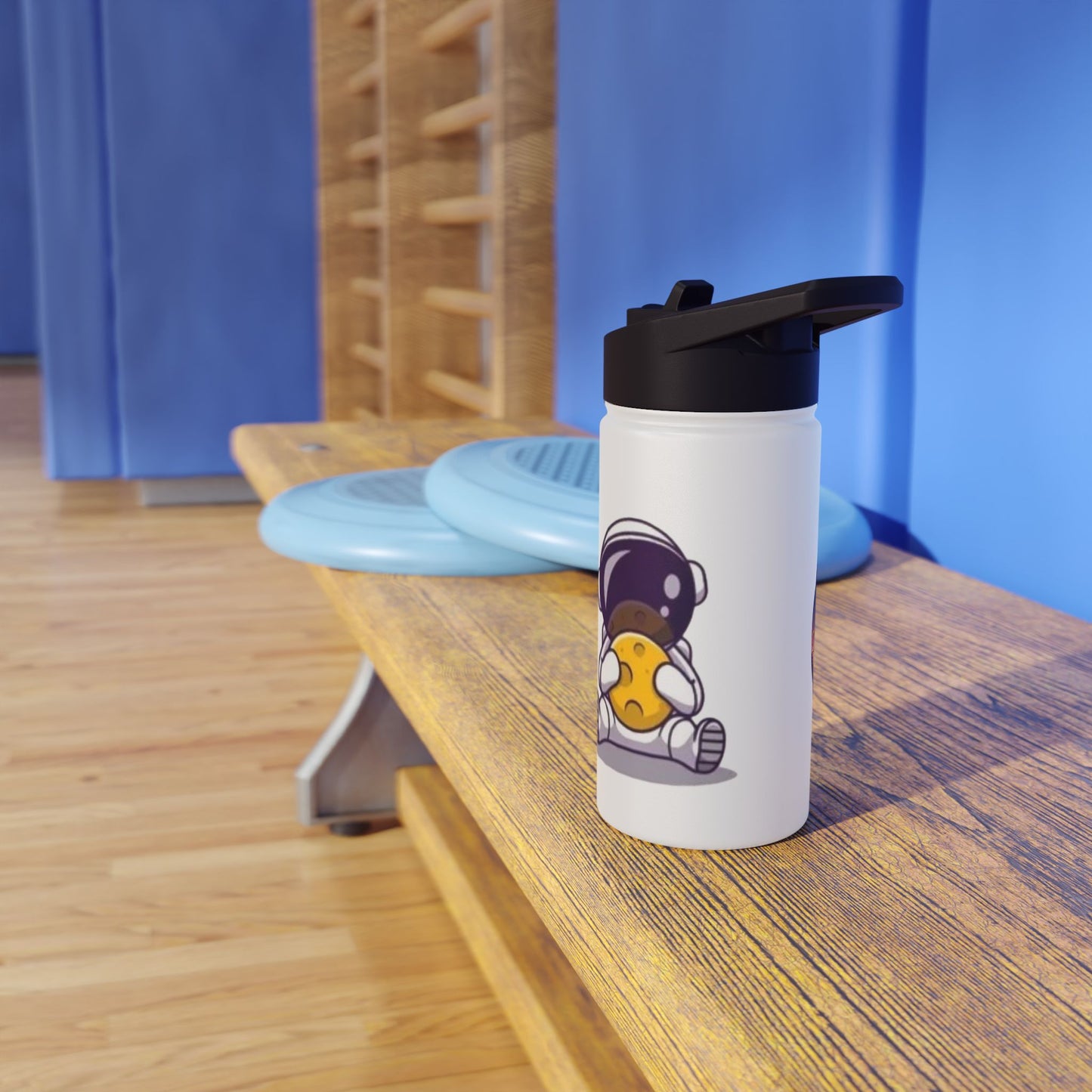 Water Bottle - Astronaut Celestial Journey Astronoboa Design