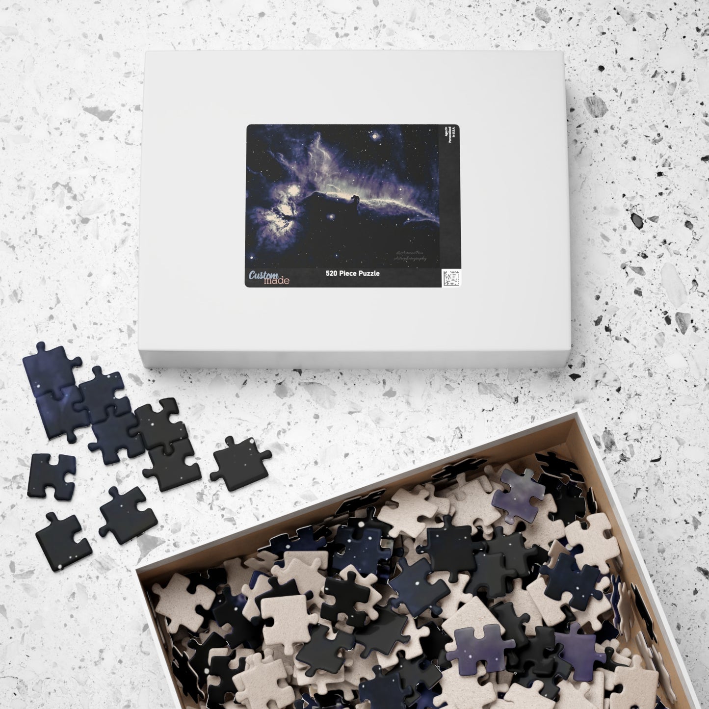 Puzzle Horsehea Nebula(110, 252, 520, 1014-piece)