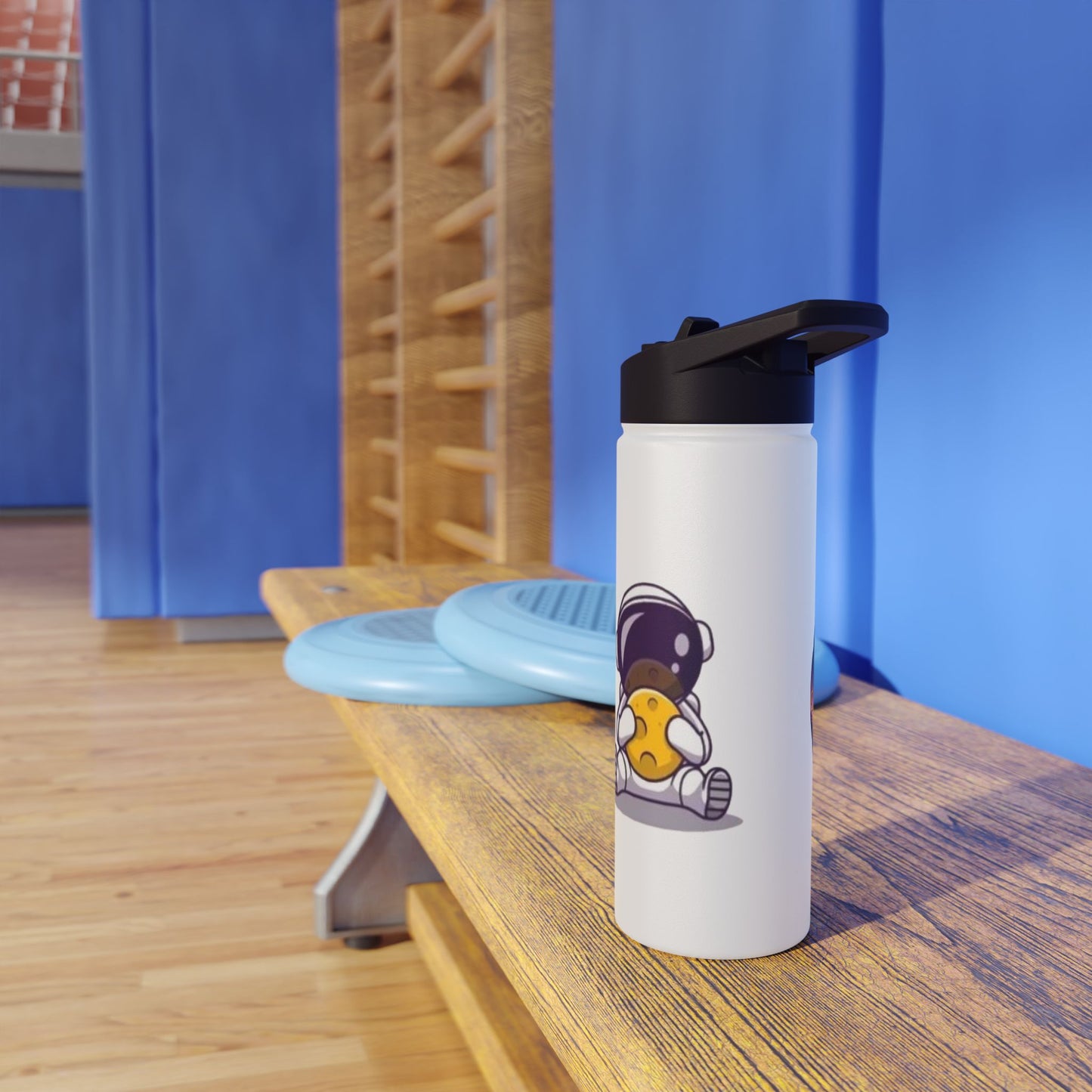 Water Bottle - Astronaut Celestial Journey Astronoboa Design