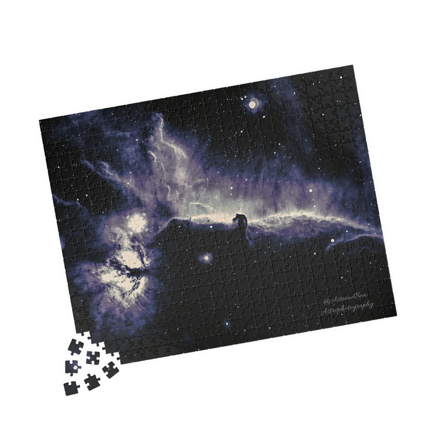 Puzzle Horsehea Nebula(110, 252, 520, 1014-piece)