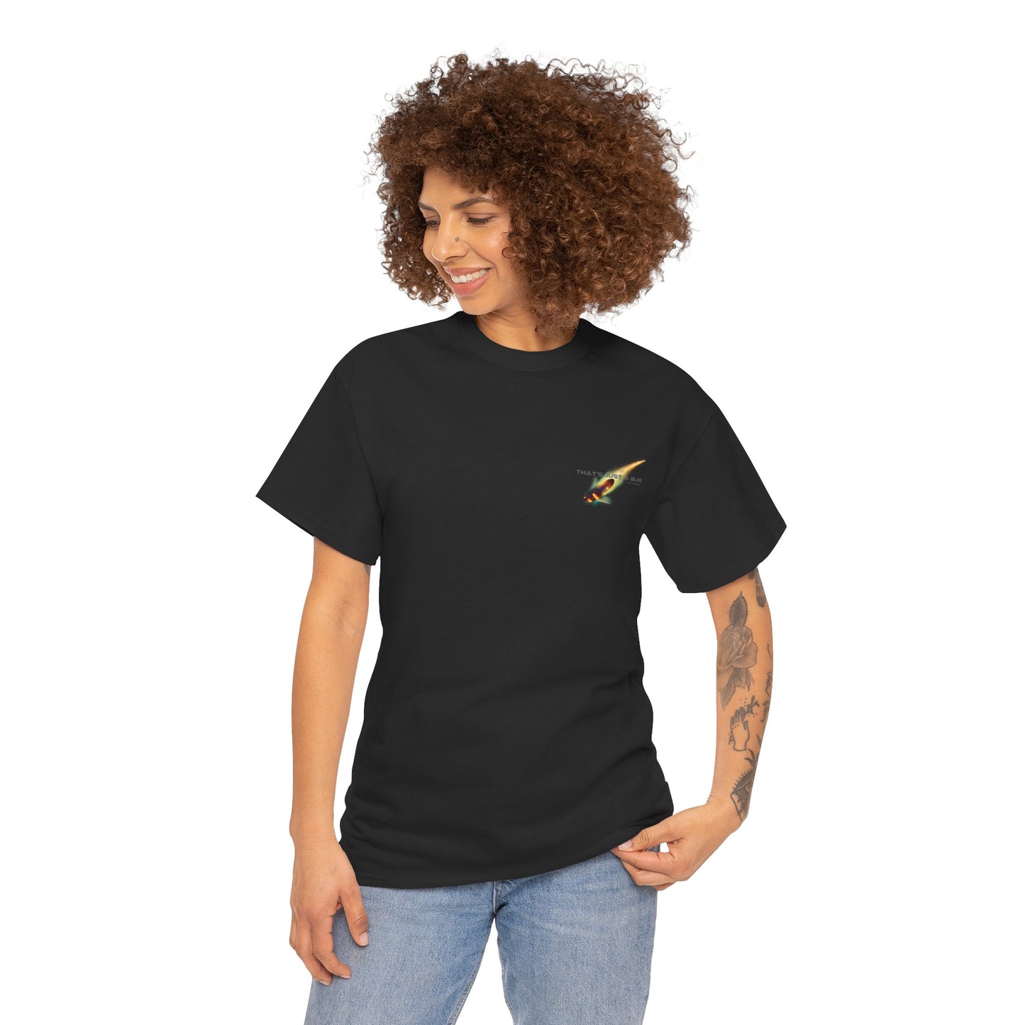 Unisex Heavy Cotton Tee 'That's just a bug'