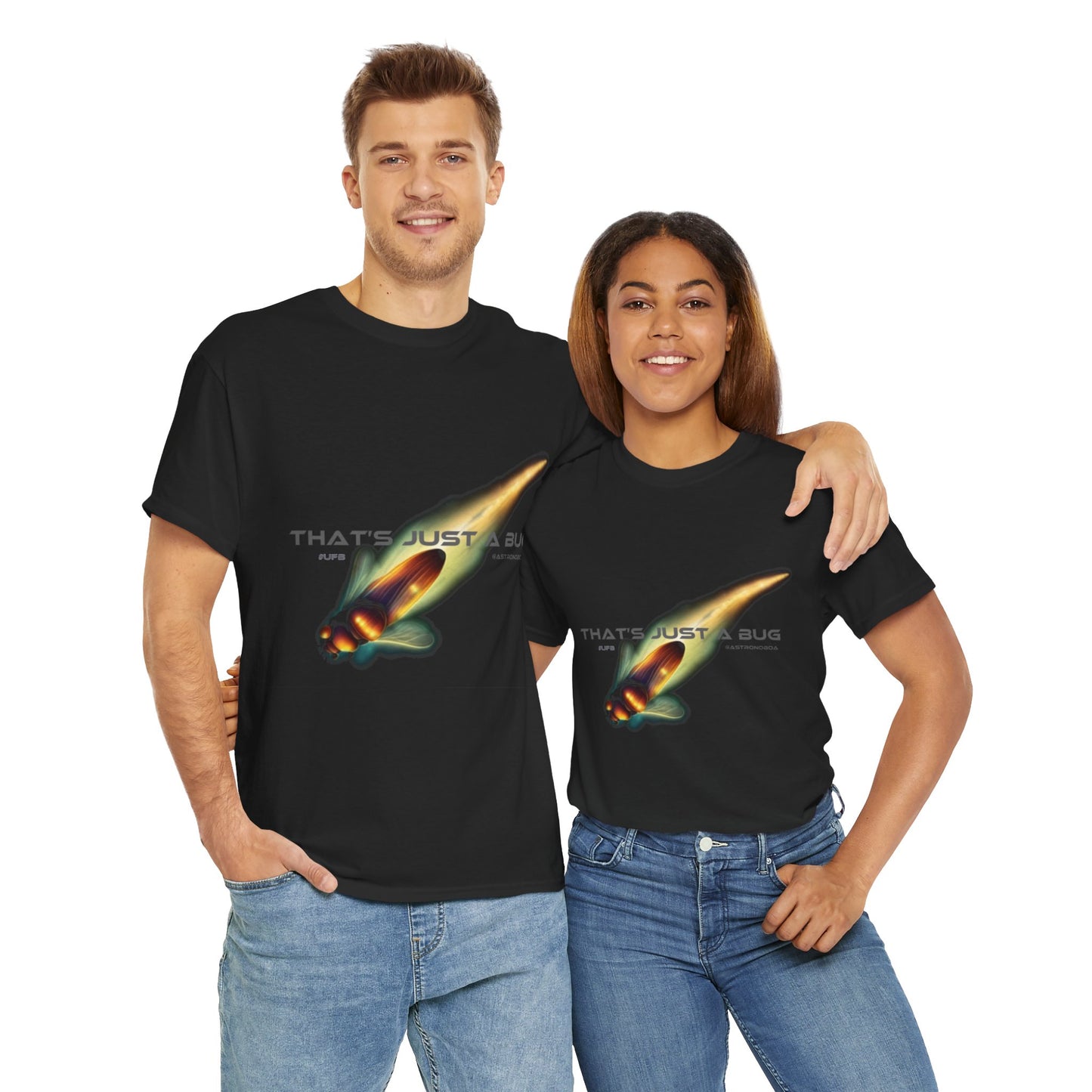 Unisex Heavy Cotton Tee 'That's just a bug'