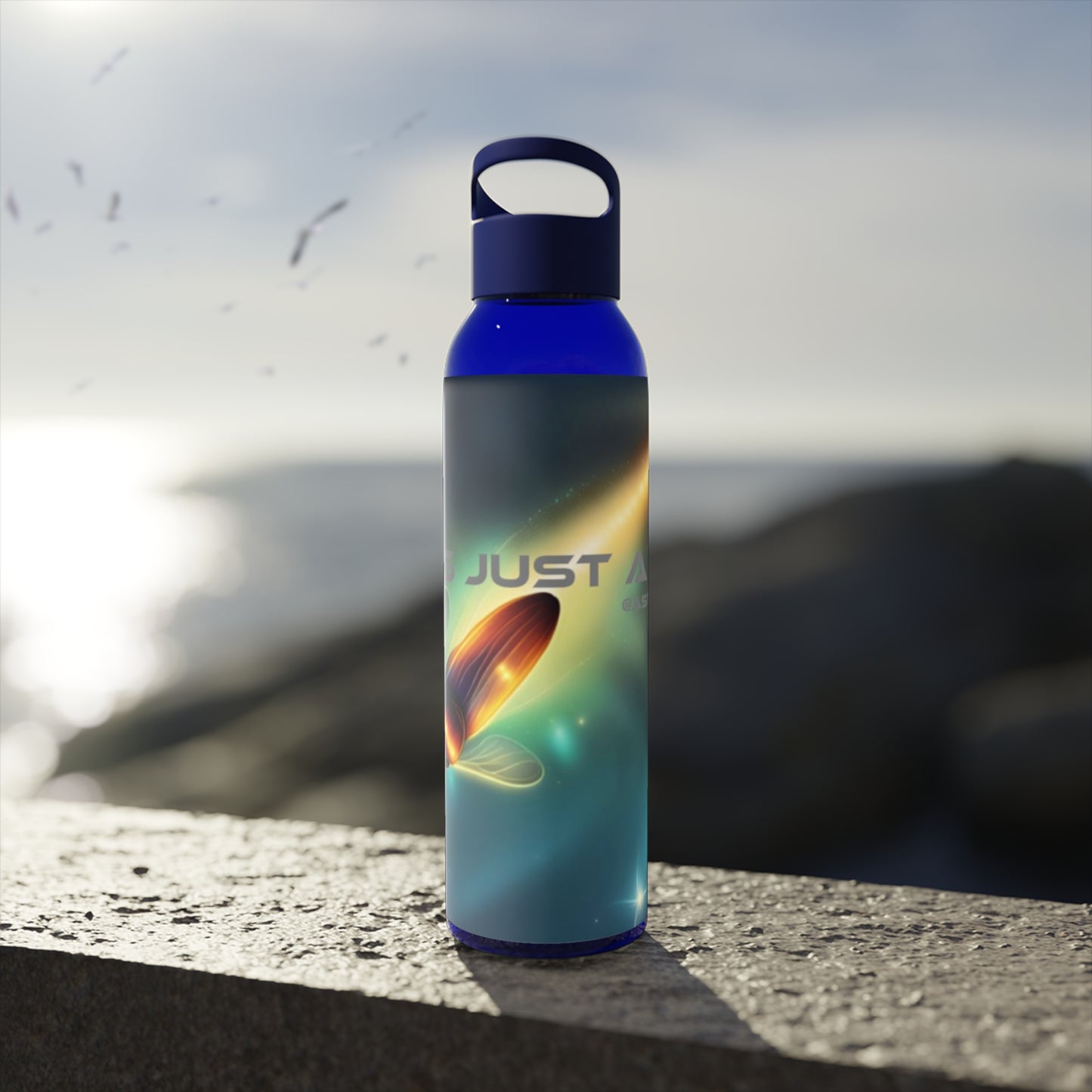 Water Bottle - Bug Astronomy Quote Design