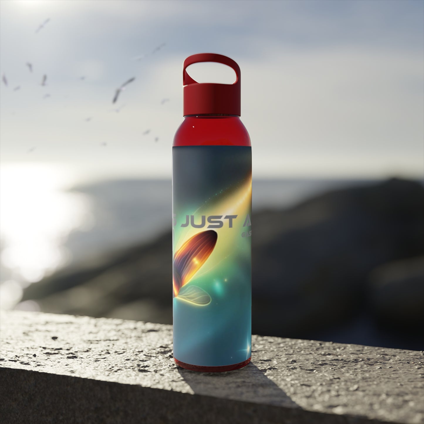 Water Bottle - Bug Astronomy Quote Design