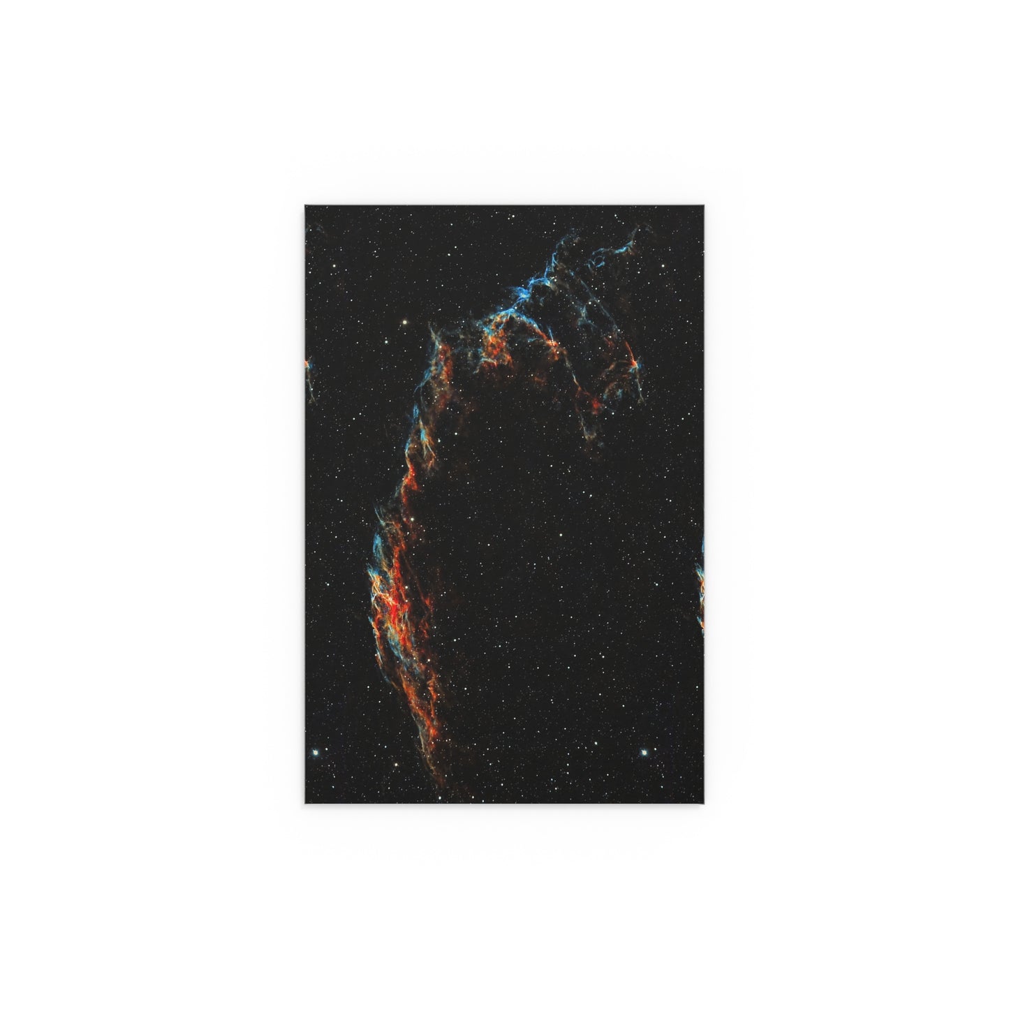 Indoor and Outdoor Silk Poster - The Eastern Veil NGC 6992 by AstronoBoa