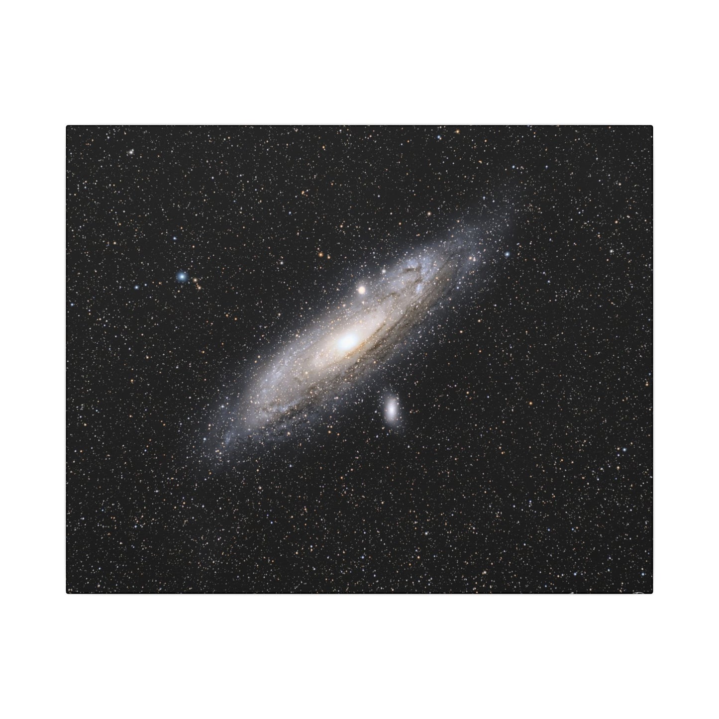 Canvas Matte , Stretched, 0.75" Andromeda Galaxy