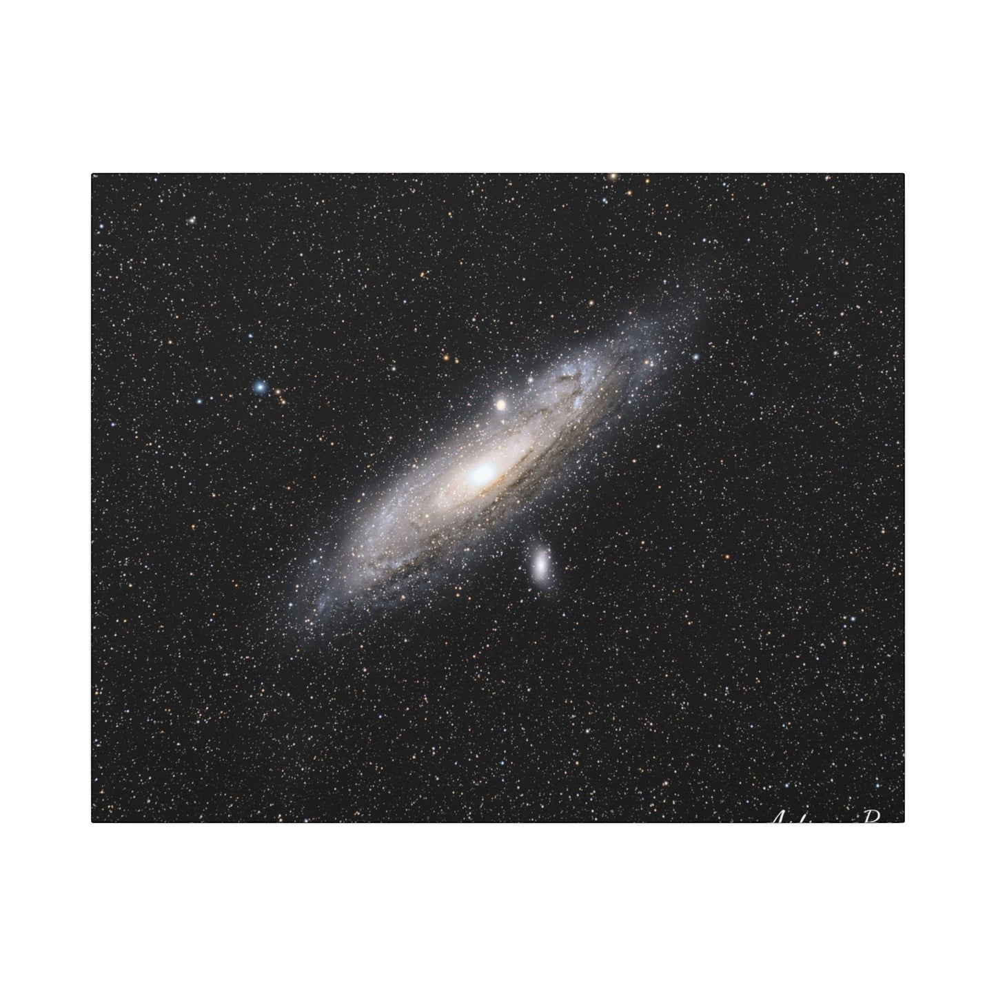 Canvas Matte , Stretched, 0.75" Andromeda Galaxy