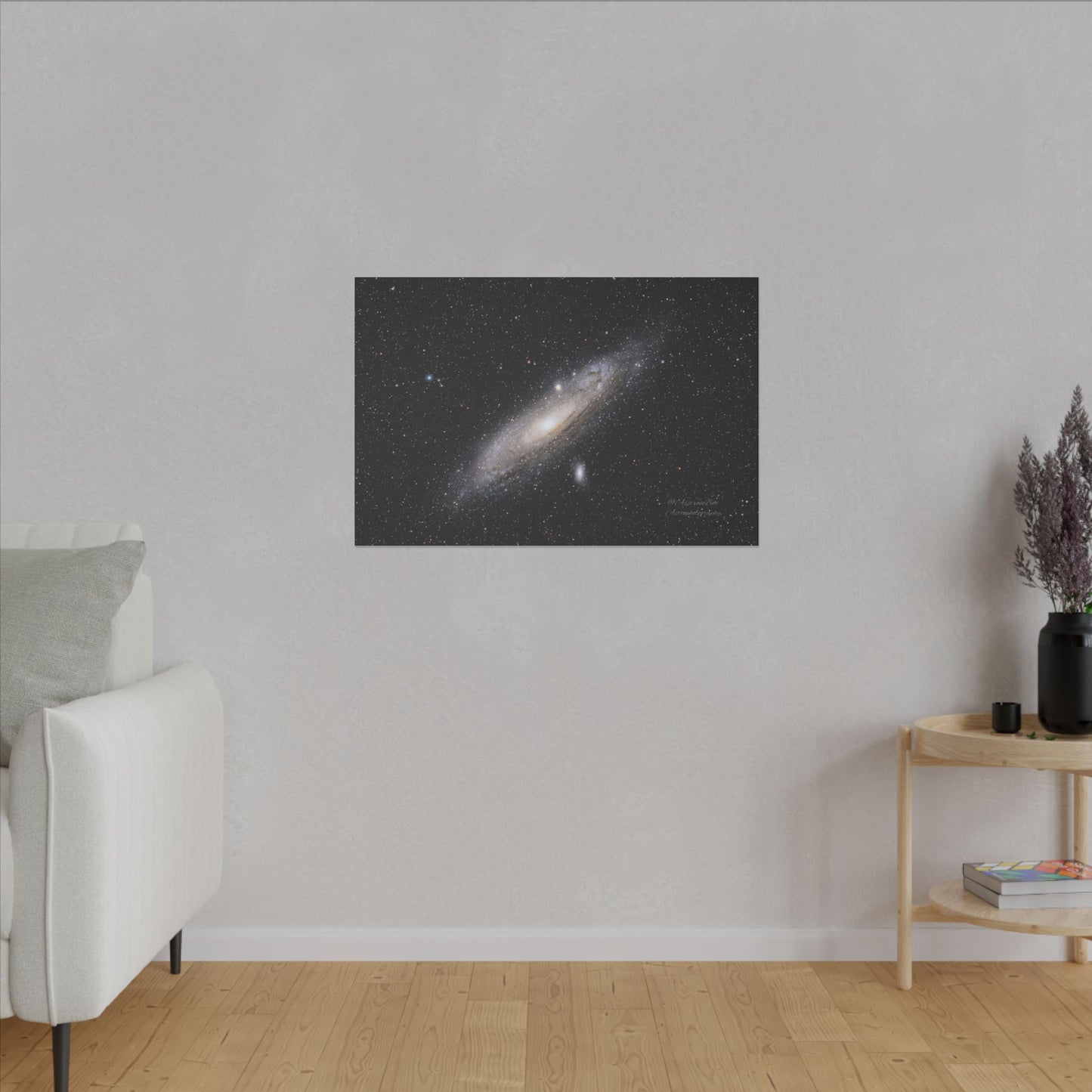 Canvas Matte , Stretched, 0.75" Andromeda Galaxy