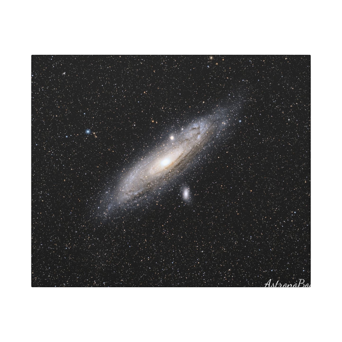 Canvas Matte , Stretched, 0.75" Andromeda Galaxy