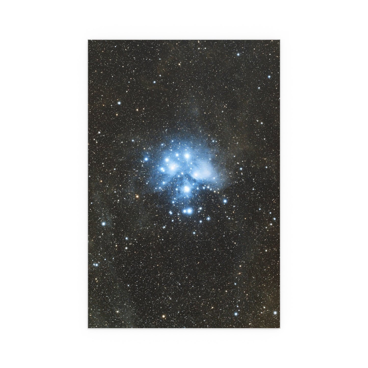 Indoor and Outdoor Silk Poster - The Pleiades by AstronoBoa