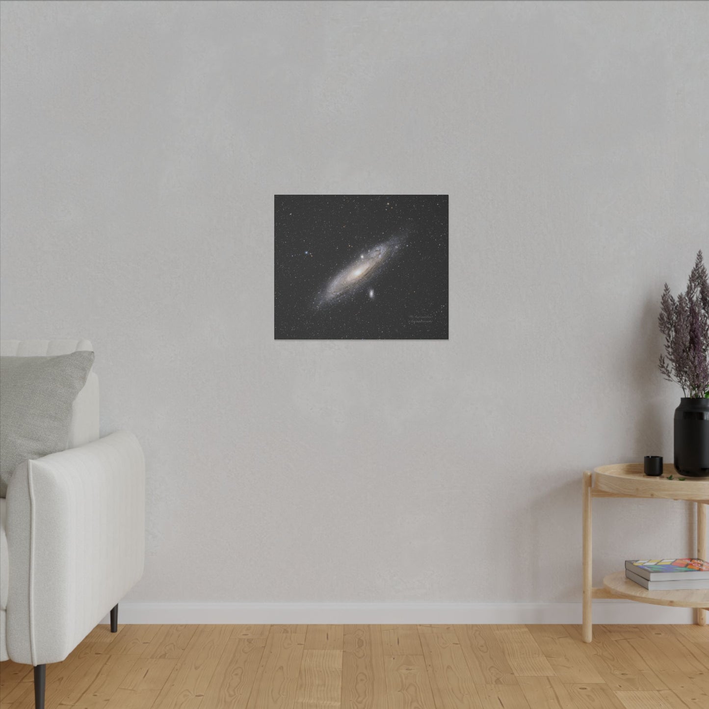 Canvas Matte , Stretched, 0.75" Andromeda Galaxy