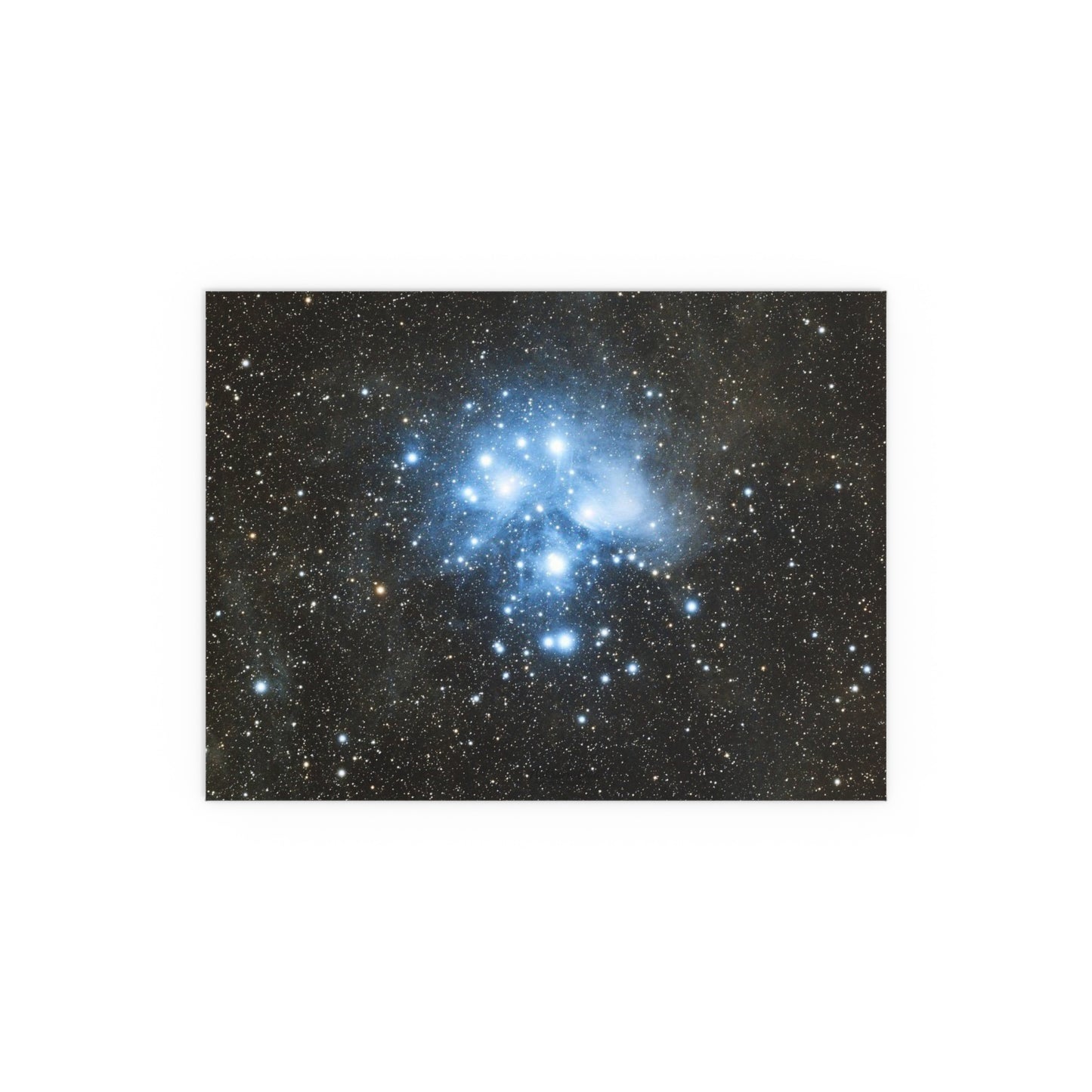 Indoor and Outdoor Silk Poster - The Pleiades by AstronoBoa