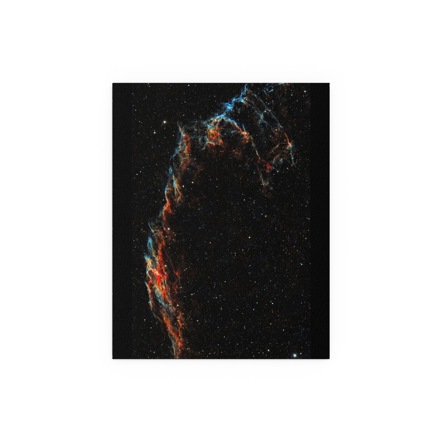 Indoor and Outdoor Silk Poster - The Eastern Veil NGC 6992 by AstronoBoa