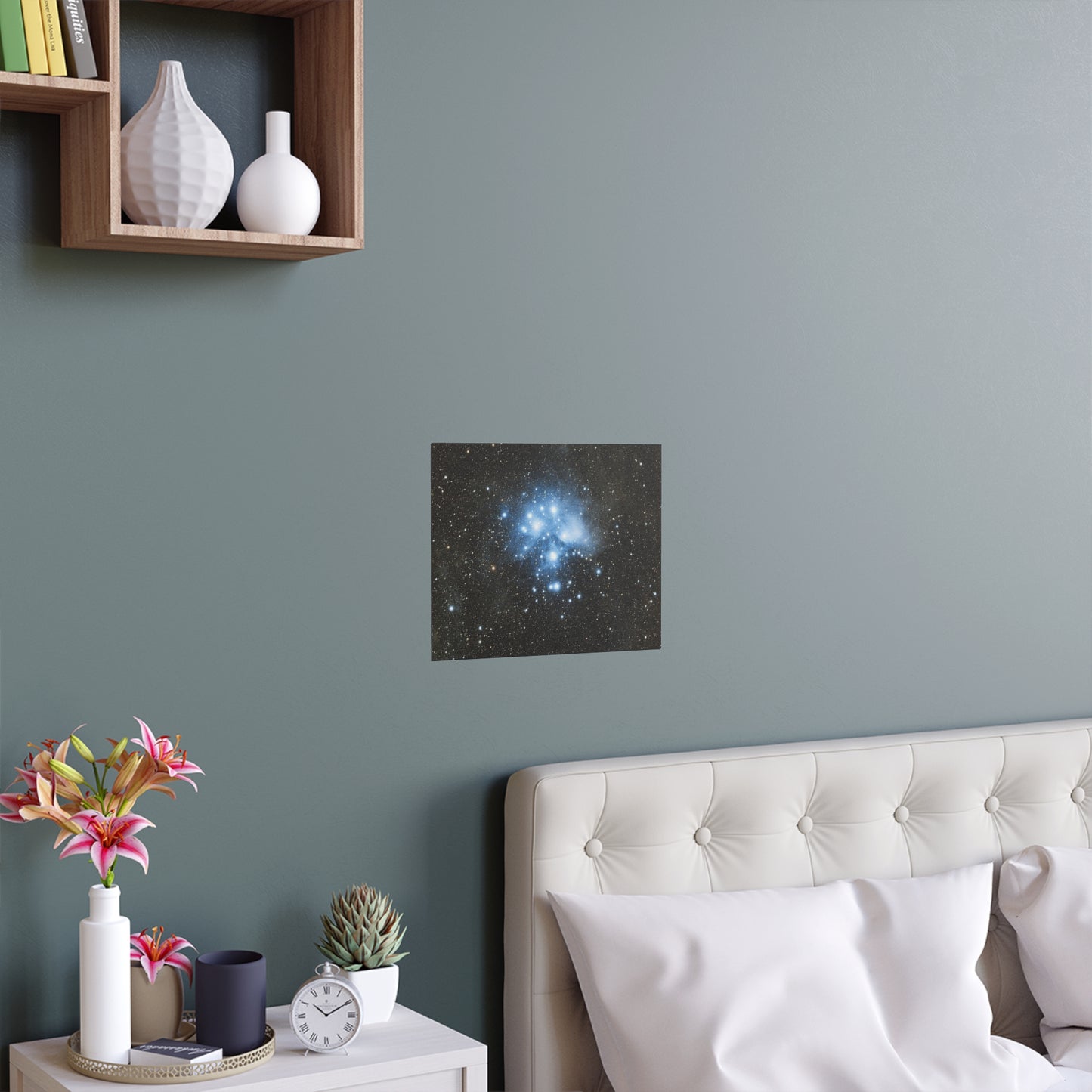 Indoor and Outdoor Silk Poster - The Pleiades by AstronoBoa