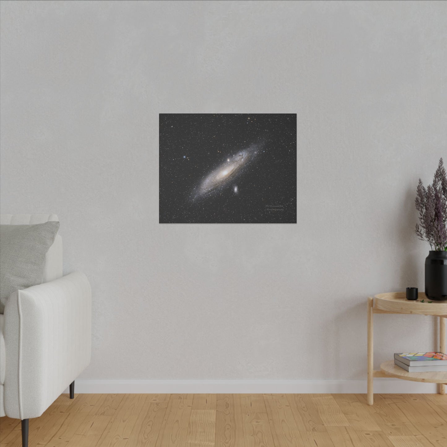 Canvas Matte , Stretched, 0.75" Andromeda Galaxy