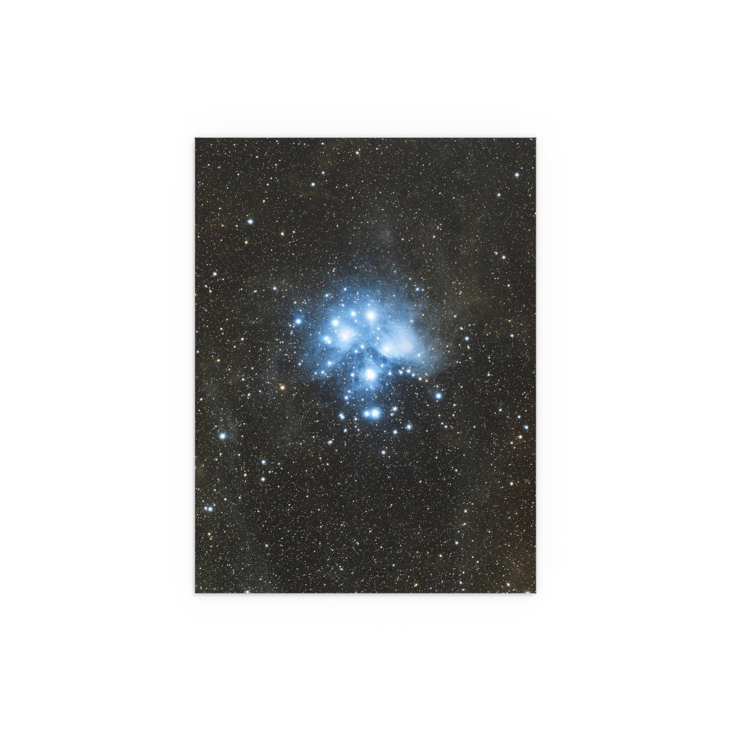 Indoor and Outdoor Silk Poster - The Pleiades by AstronoBoa