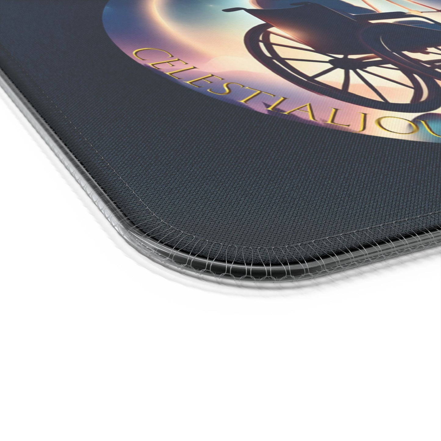 LED Gaming Mouse Pad with Wireless Charging - "That's Just A Bug" Design