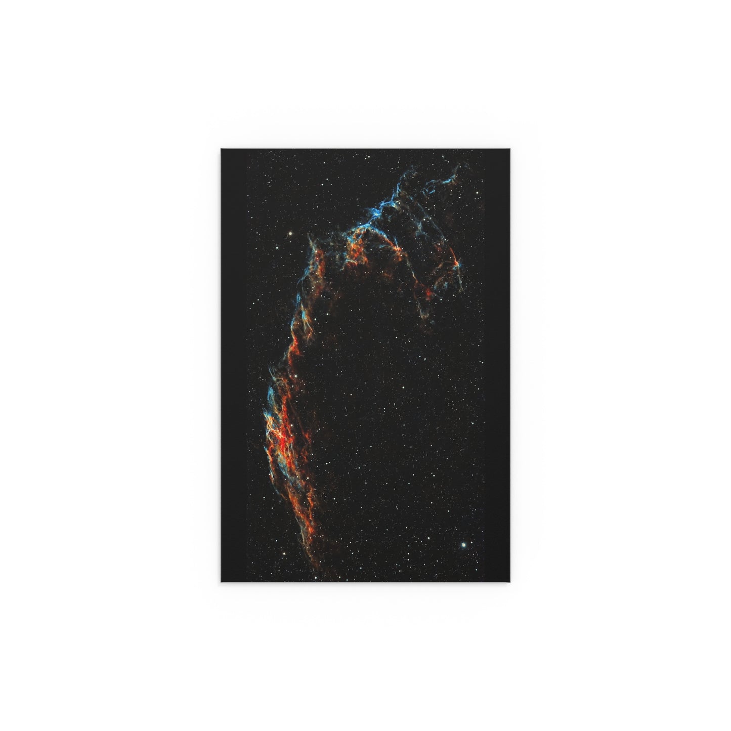 Indoor and Outdoor Silk Poster - The Eastern Veil NGC 6992 by AstronoBoa