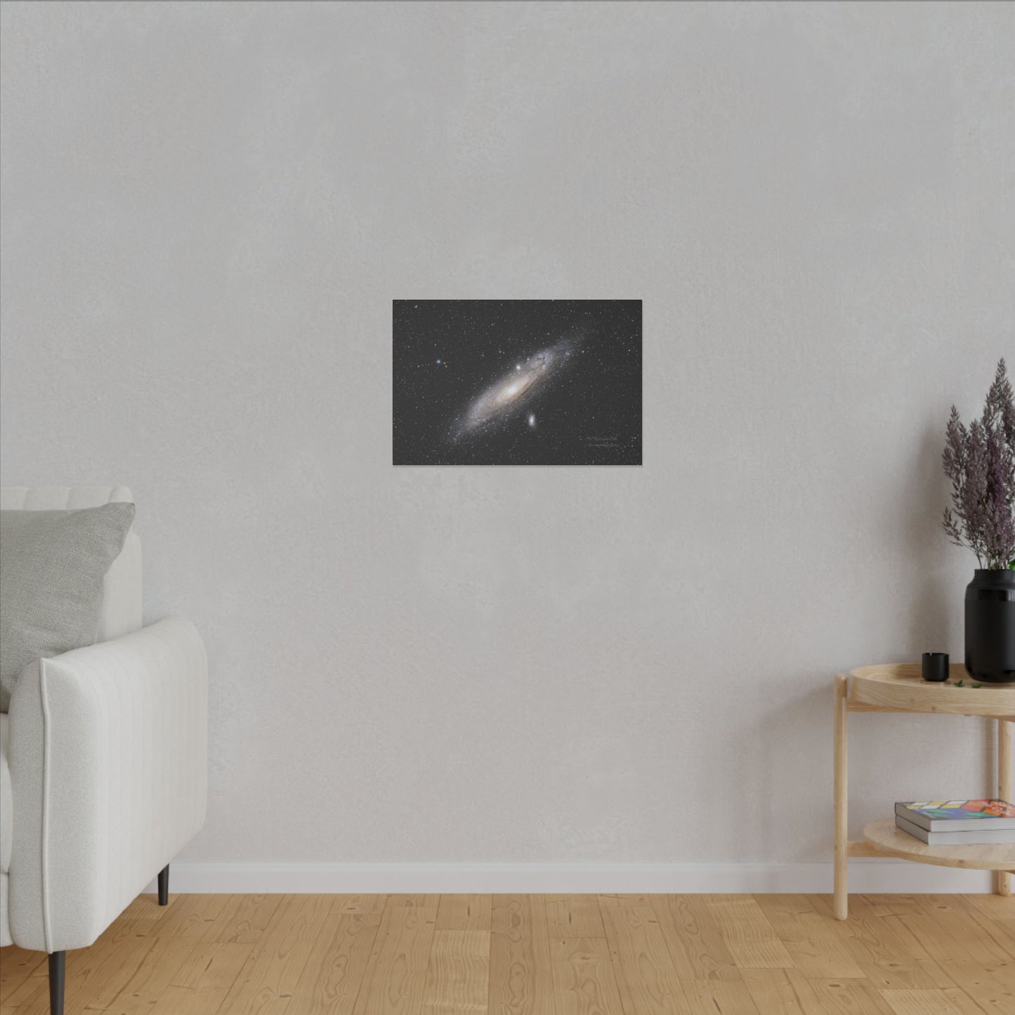 Canvas Matte , Stretched, 0.75" Andromeda Galaxy