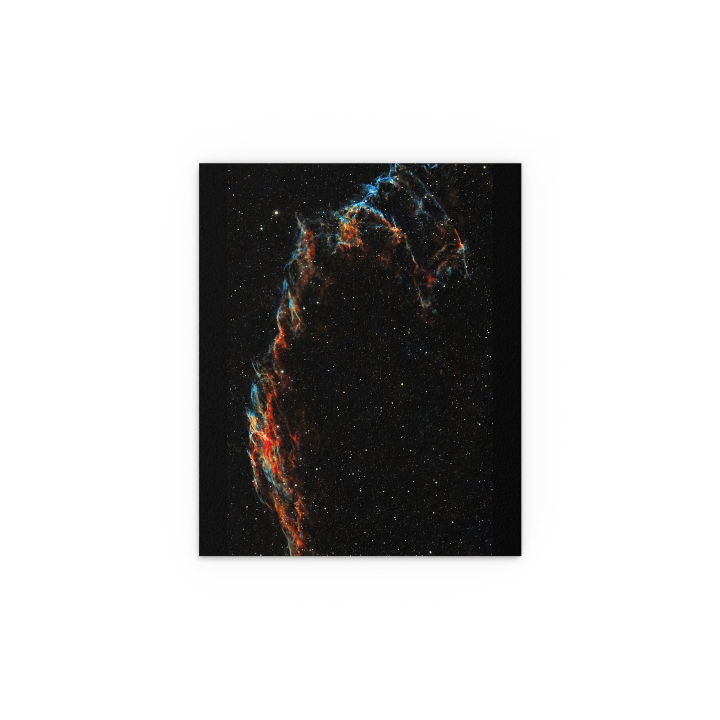 Indoor and Outdoor Silk Poster - The Eastern Veil NGC 6992 by AstronoBoa