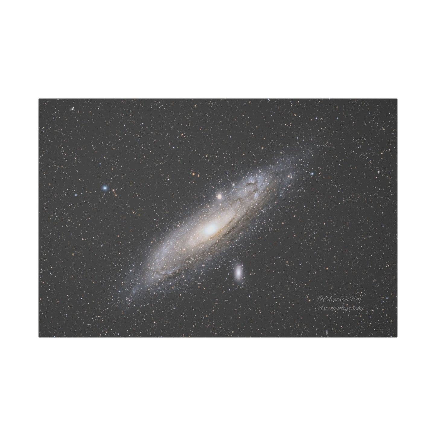 Canvas Matte , Stretched, 0.75" Andromeda Galaxy