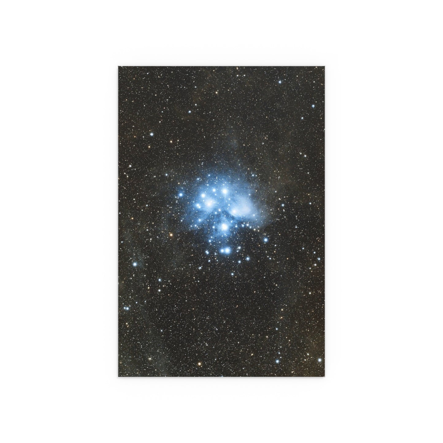 Indoor and Outdoor Silk Poster - The Pleiades by AstronoBoa