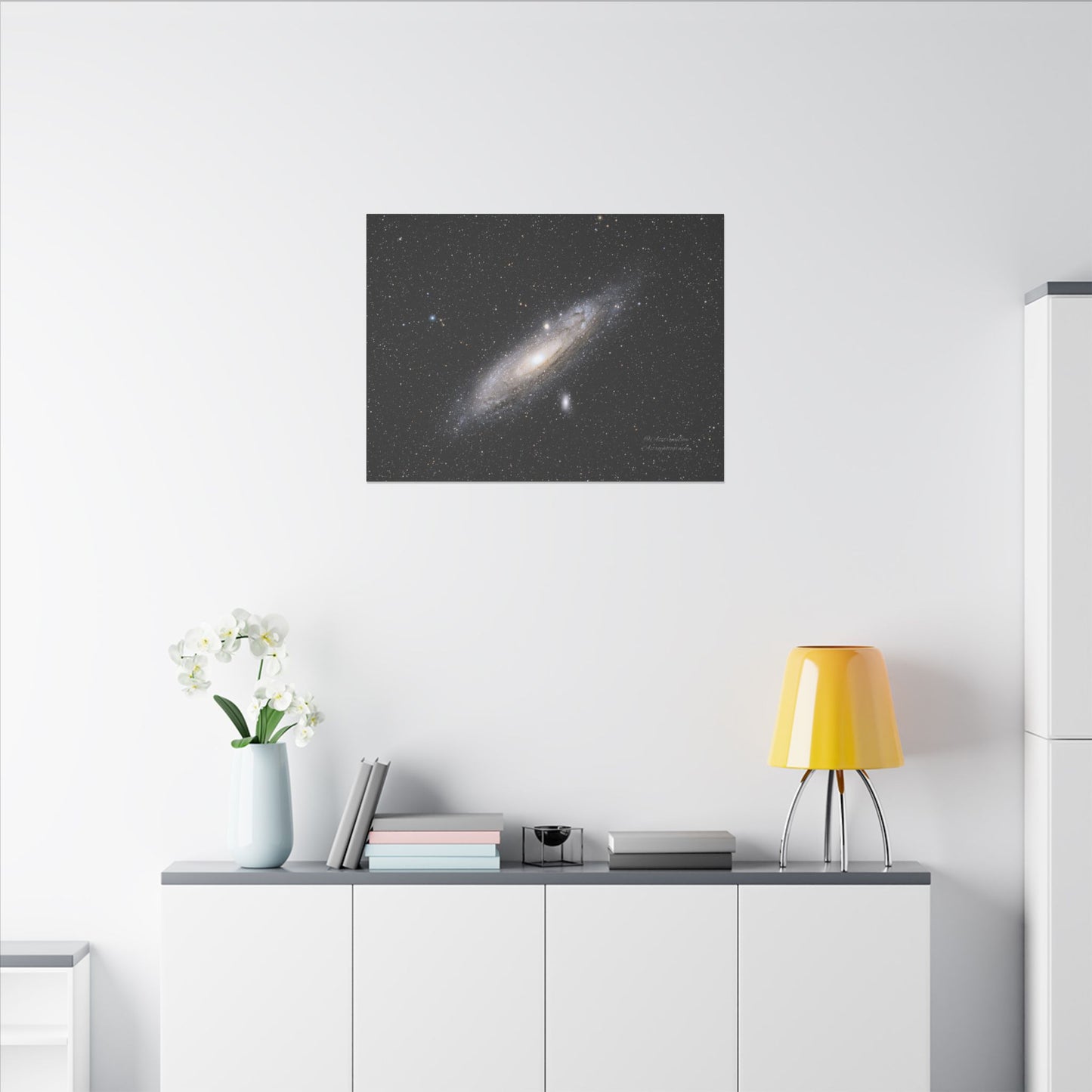 Canvas Matte , Stretched, 0.75" Andromeda Galaxy