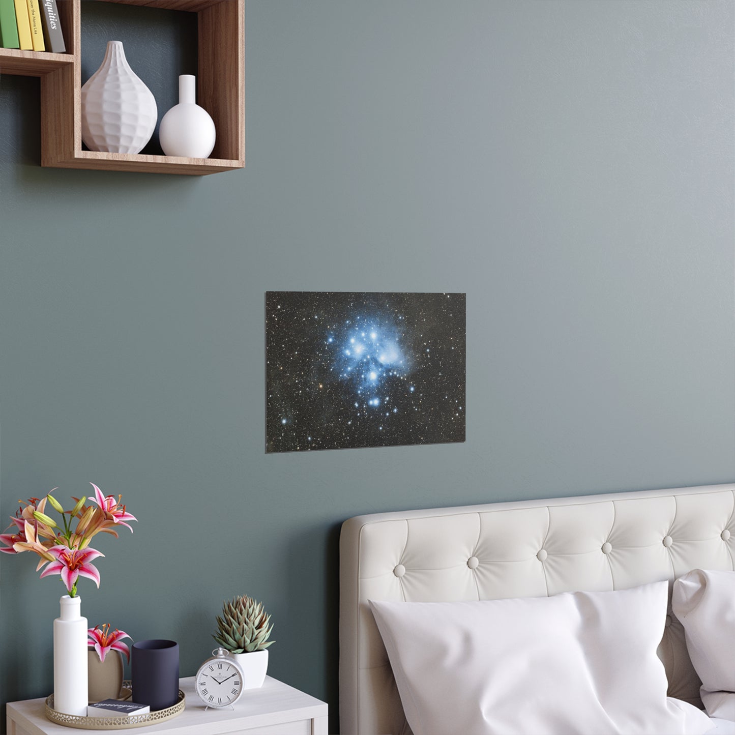 Indoor and Outdoor Silk Poster - The Pleiades by AstronoBoa