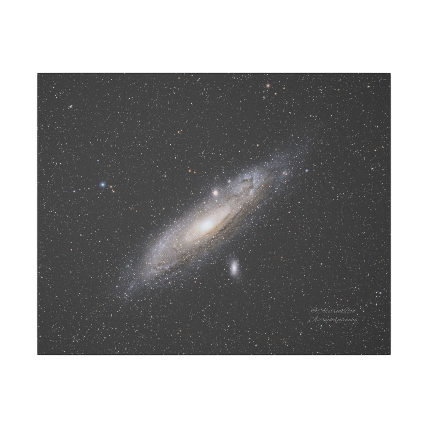 Canvas Matte , Stretched, 0.75" Andromeda Galaxy