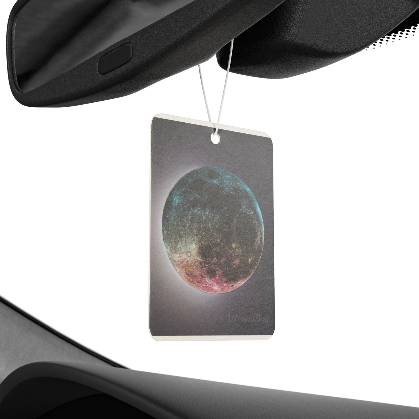 Car Air Freshener Full Moon Art