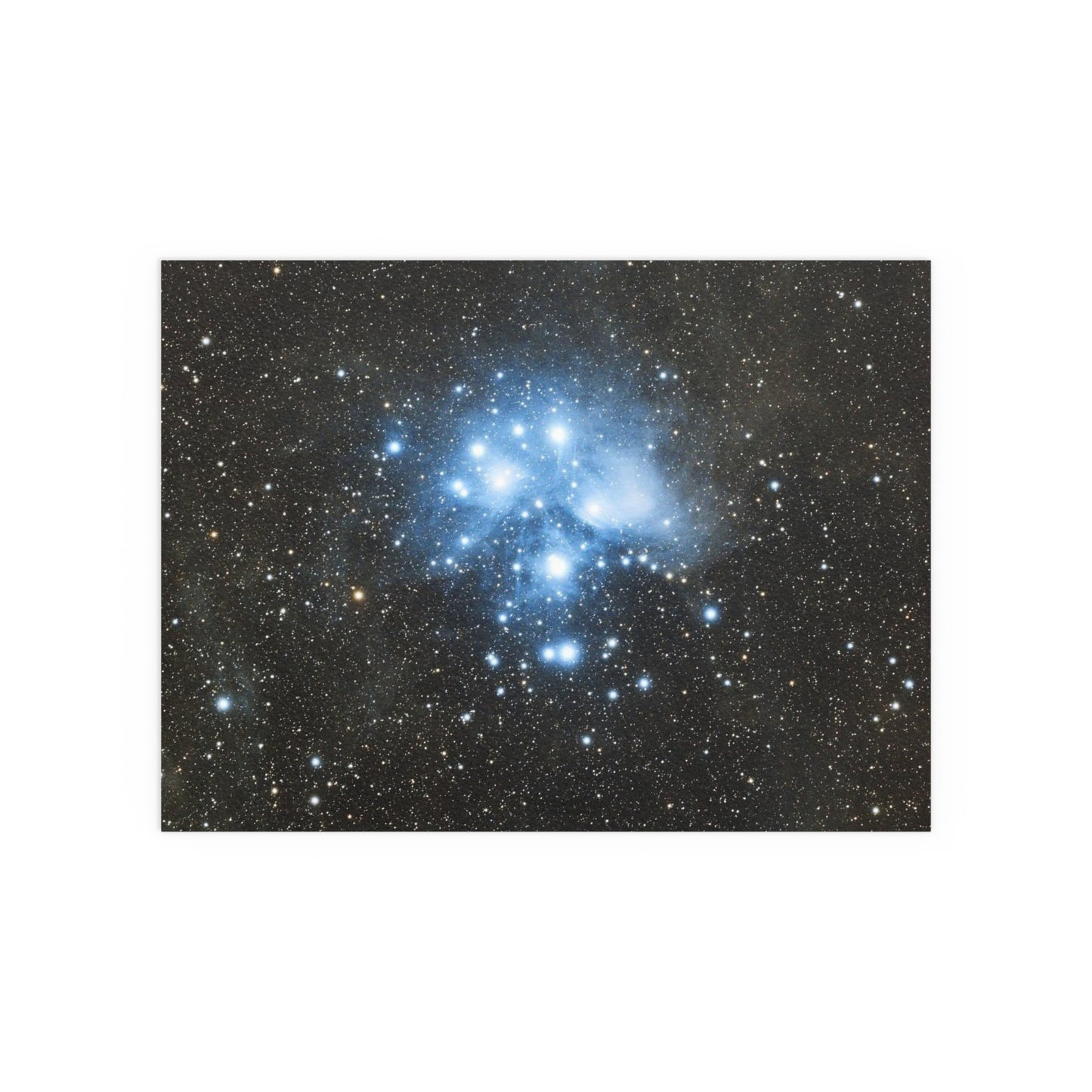 Indoor and Outdoor Silk Poster - The Pleiades by AstronoBoa