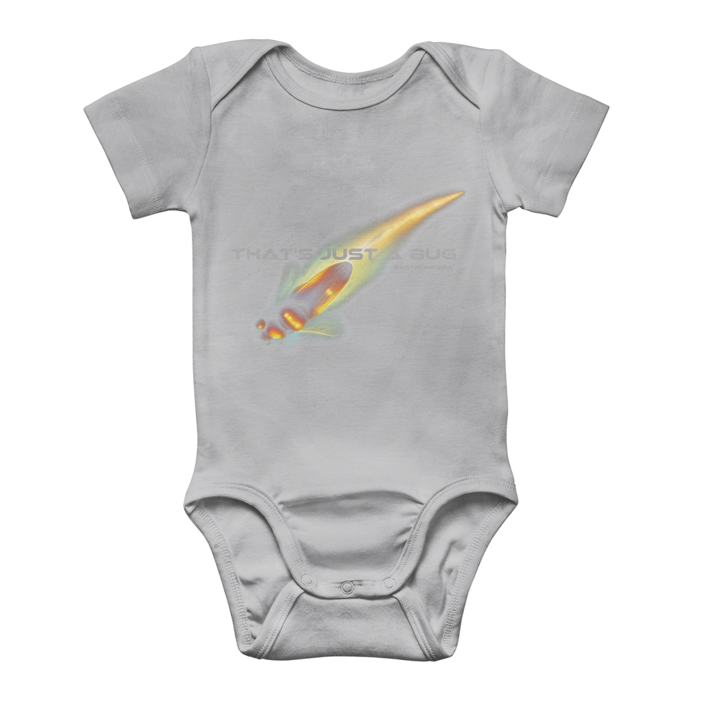 Infant-UK-Classic Baby Onesie Bodysuit "That's Just A Bug"