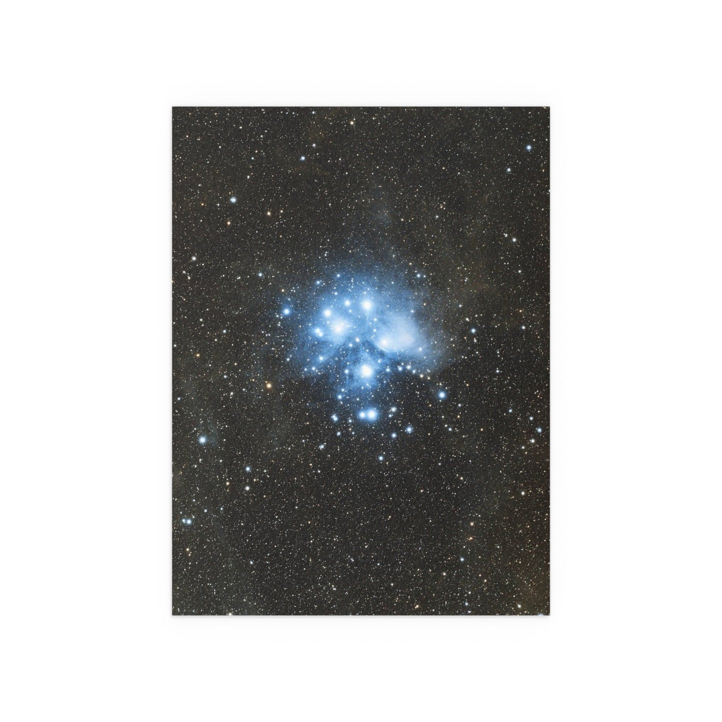 Indoor and Outdoor Silk Poster - The Pleiades by AstronoBoa