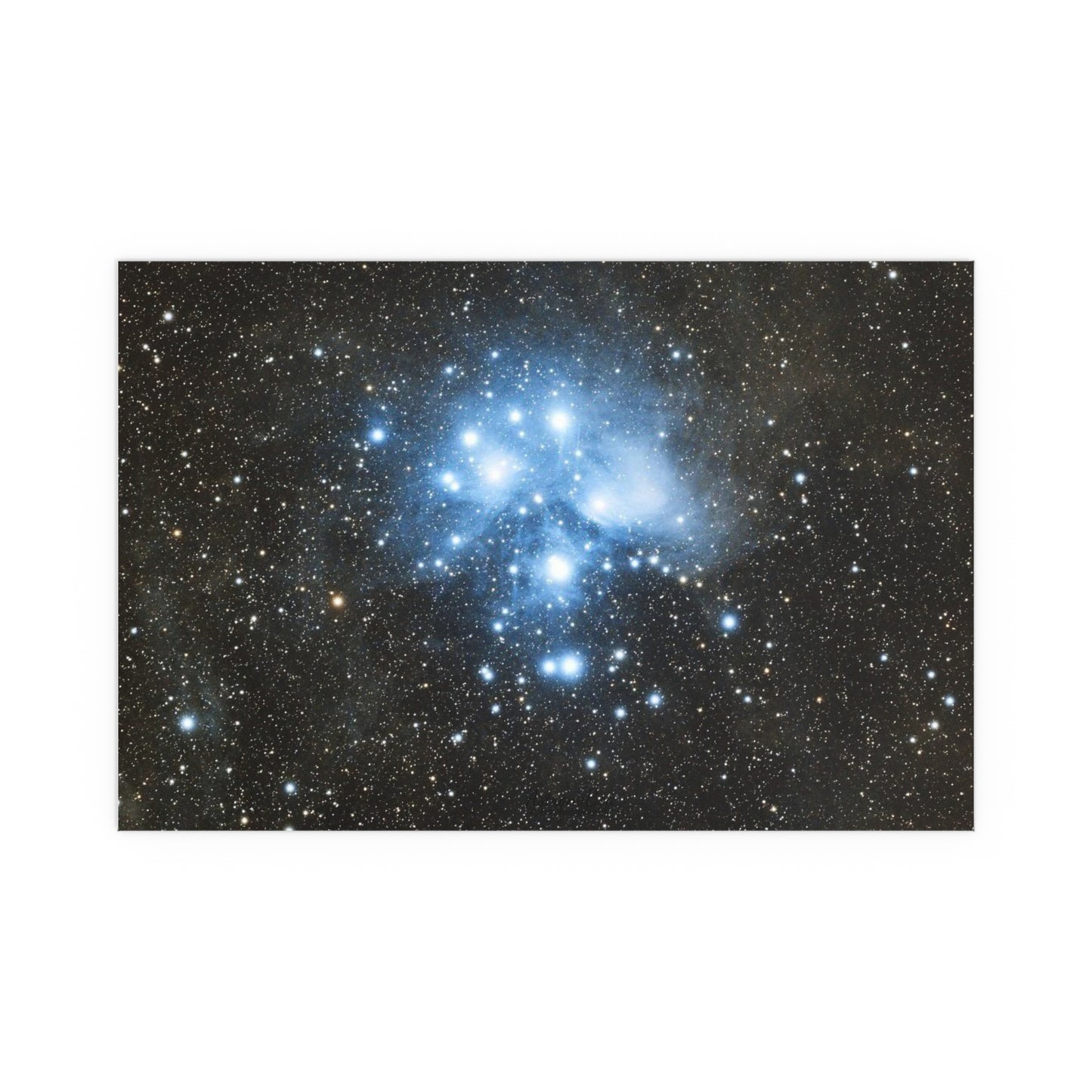 Indoor and Outdoor Silk Poster - The Pleiades by AstronoBoa