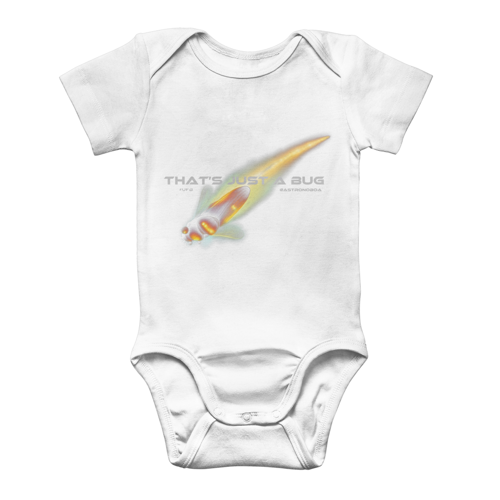 Infant-UK-Classic Baby Onesie Bodysuit "That's Just A Bug"