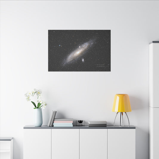 Canvas Matte , Stretched, 0.75" Andromeda Galaxy