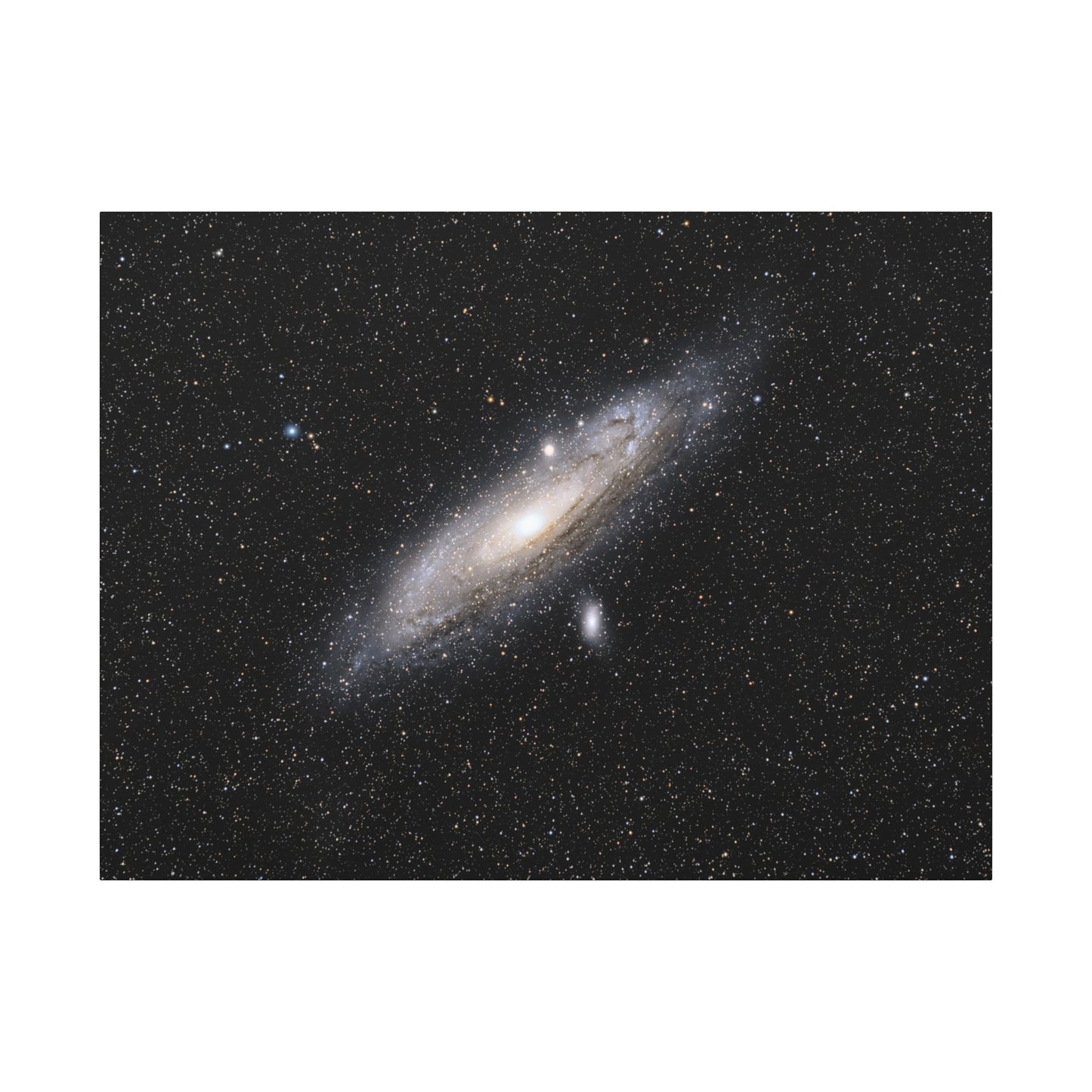 Canvas Matte , Stretched, 0.75" Andromeda Galaxy