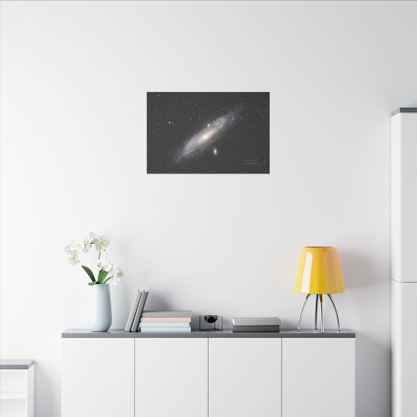 Canvas Matte , Stretched, 0.75" Andromeda Galaxy